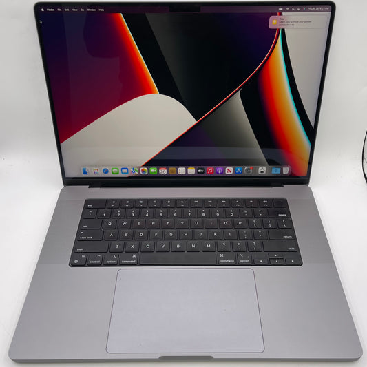 2021 Apple MacBook Pro 16" M1 Pro 16C GPU 3.2GHz 16GB RAM 1TB SSD A2485 Read