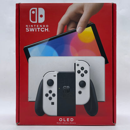 New Nintendo Switch OLED Console Gaming System HEG-001 Arctic White