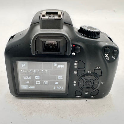 Canon EOS Rebel T100 18.0MP Digital SLR 138 SC + 18-55mm Lens