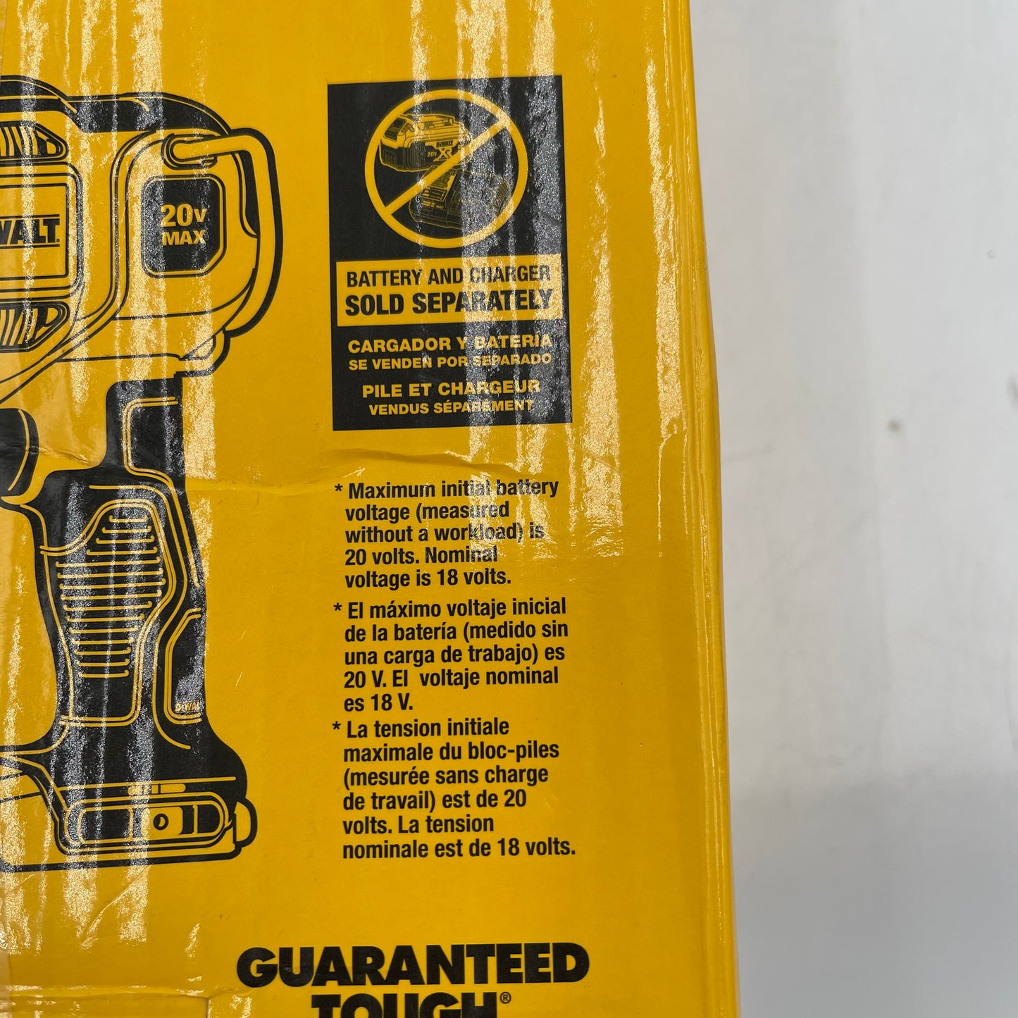 New DeWalt DCL043 20V MAX Jobsite Led Spotlight