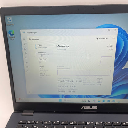 ASUS Vivobook E410M 14" Celeron N4020 1.1GHz 4GB RAM 64GB eMMc UHD Graphics 600