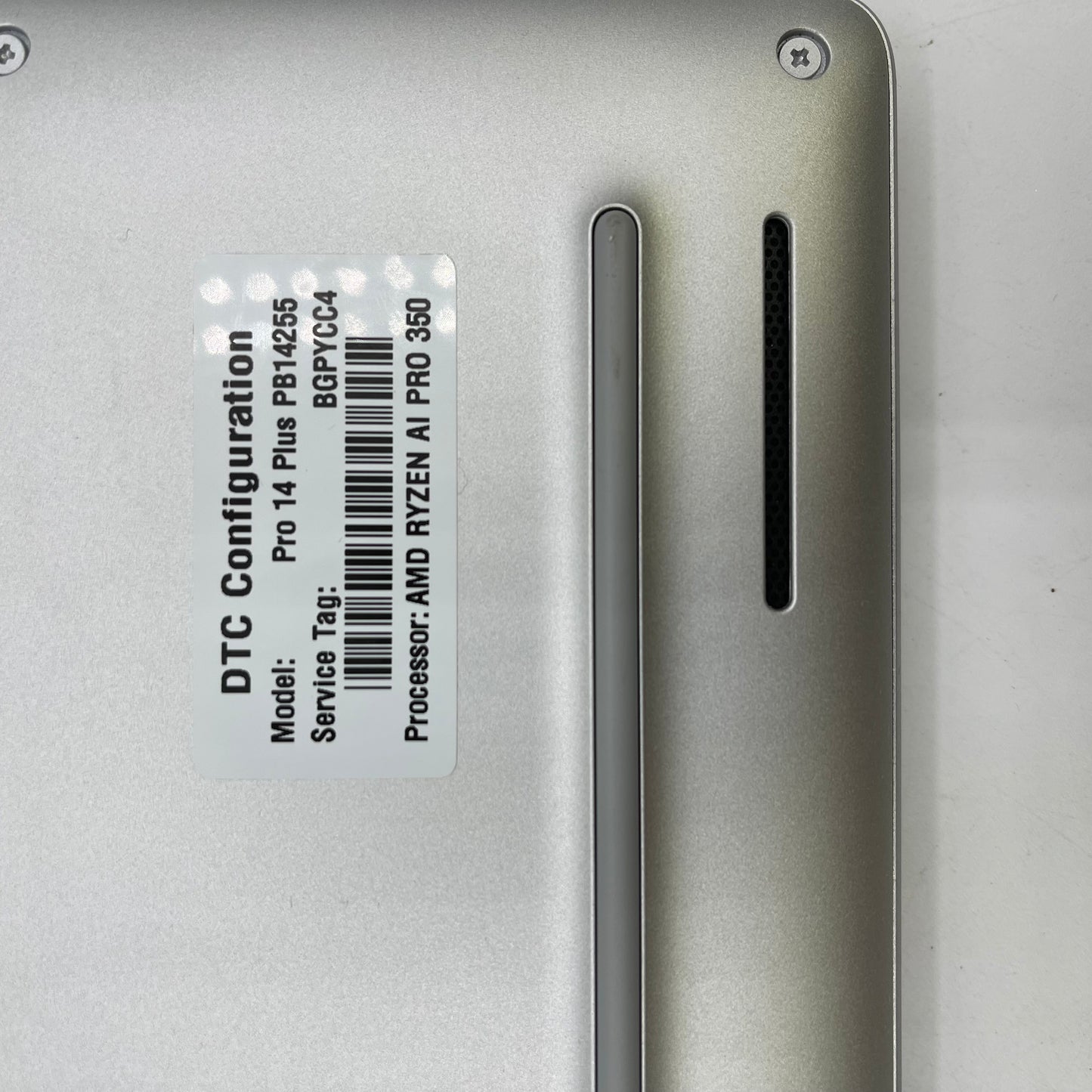 Dell Pro 14 Plus PB14255 14" Ryzen AI 7 Pro 350 2.0GHz 64GB RAM 256GB SSD