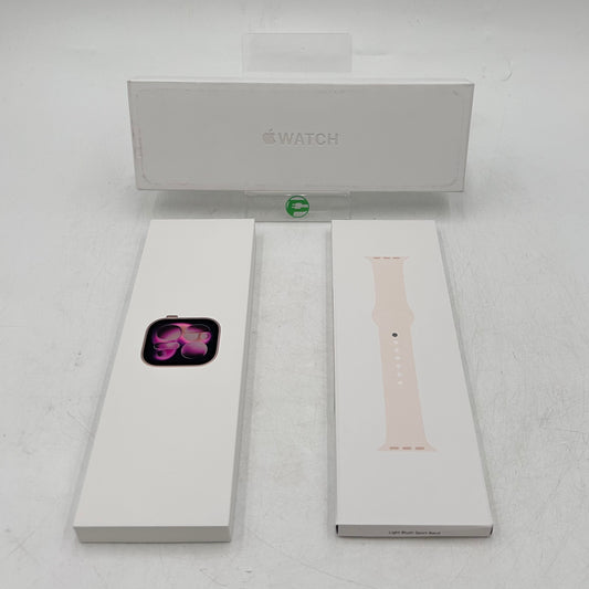 New GPS Only Apple Watch Series 11 42MM Rose Gold Aluminum MEU44LW/A