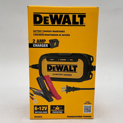New DeWalt DXAEC2 12V Battery Charger & Maintainer