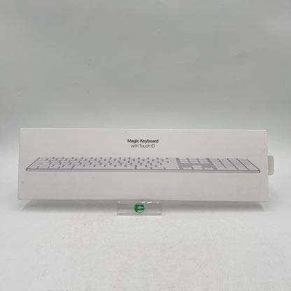 Apple Magic Keyboard (USB-C) with Touch ID and Numeric Keypad White A3119