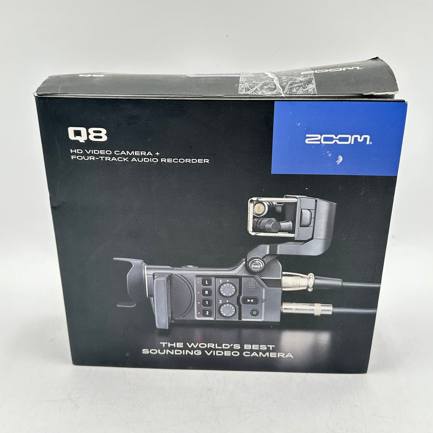 New Zoom Q8 HD Video Camera + Four Track Audio Recorder Q8/US