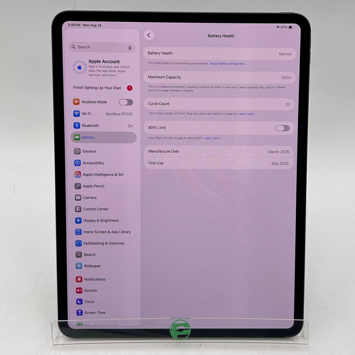WiFi Only Apple iPad Pro 13" M5 256GB Space Black MDYJ4LL/A