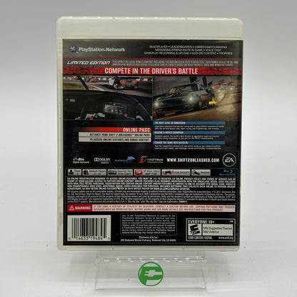 Limited Edition Shift 2 Unleashed  (Sony PlayStation 3 PS3, 2011)