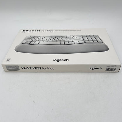 New logitech Wave Keys with Cushioned Palm Rest Wireless Keyboard For Mac