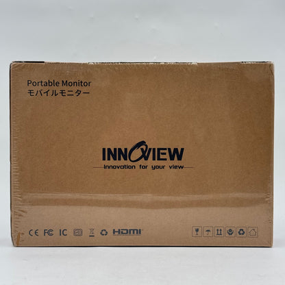 New InnoView 15.6" FHD LCD IPS Portable External Monitor INVPM406-10B