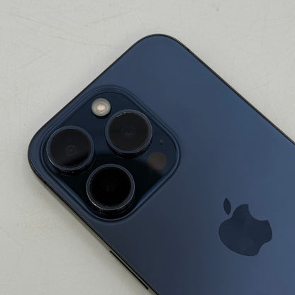 Factory Unlocked Apple iPhone 15 Pro 512GB Blue Titanium MTU03LL/A
