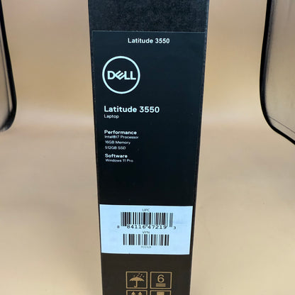 New Dell Latitude 3550 15.6" i7-1355U 3.7GHz 16GB RAM 512GB SSD