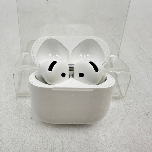 Apple AirPods 4th Gen with Charging Case A3053 A3050 A3058 MXP93LL/A