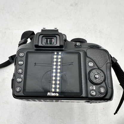Nikon D3300 24.2MP DSLR Camera 33296SC + AF-S Nikkor 18-55mm Lens
