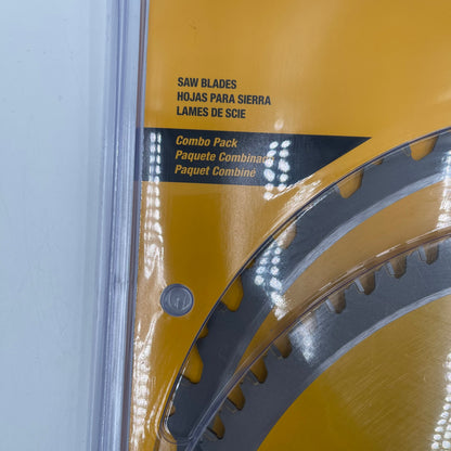 New DeWalt DW3128P5 Saw Blades Combo 12" 32 80 Tooth Fine Finish Carbide Miter