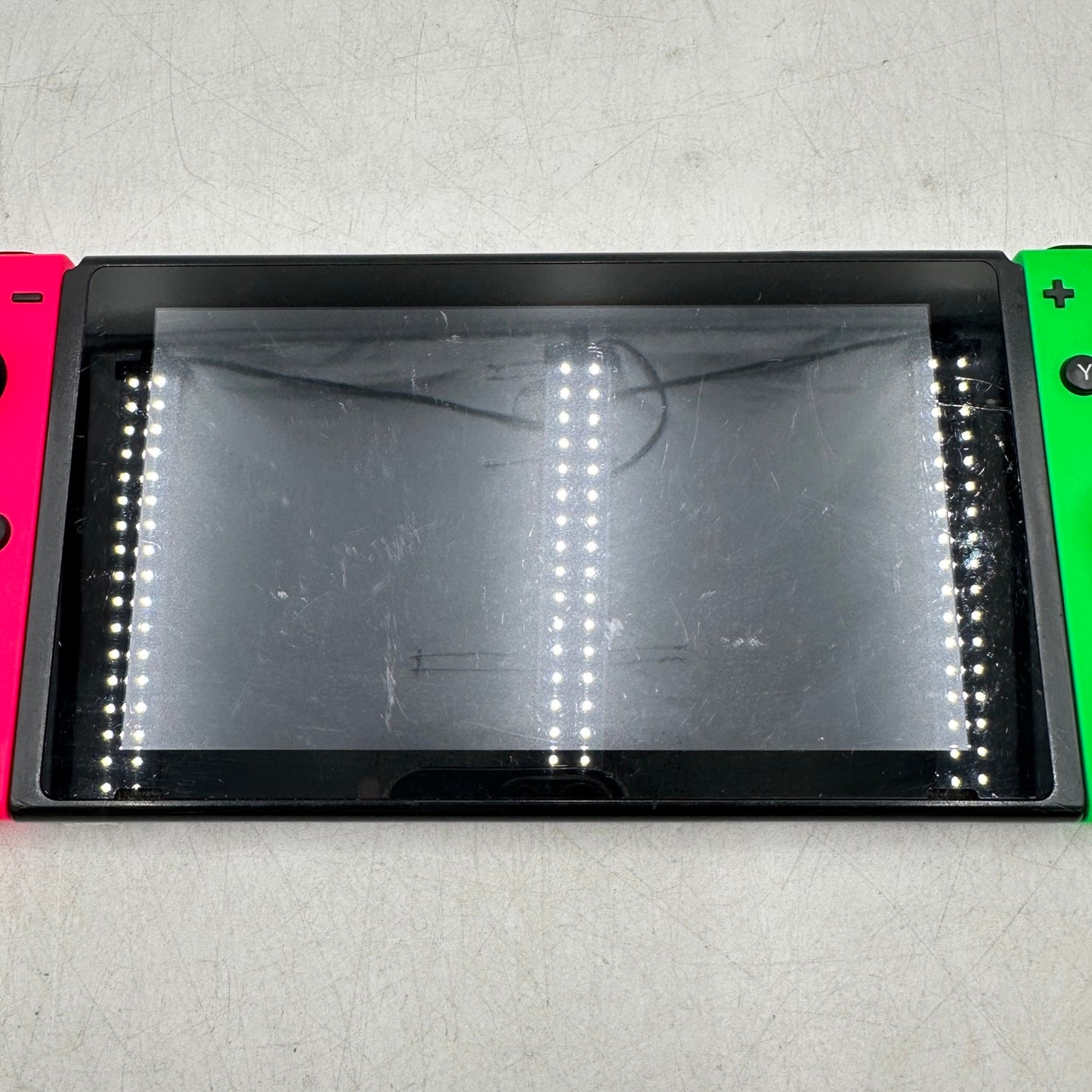 Nintendo Switch v2 Video Game Console Only HAC-001 (-01) Neon Pink/Neon Green