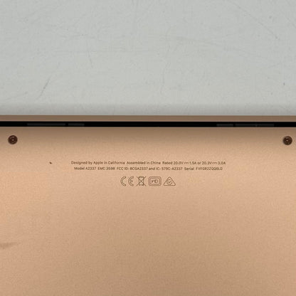 2020 Apple MacBook Air 13.3" M1 8C GPU 3.2GHz 8GB RAM 512GB SSD A2337