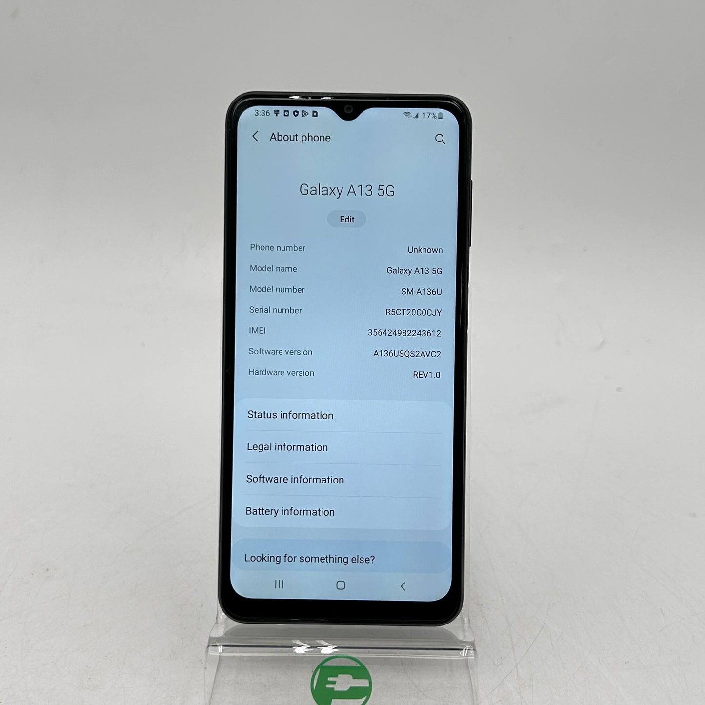 Factory Unlocked Samsung Galaxy A13 5G 4GB RAM 64GB SM-A136U Black