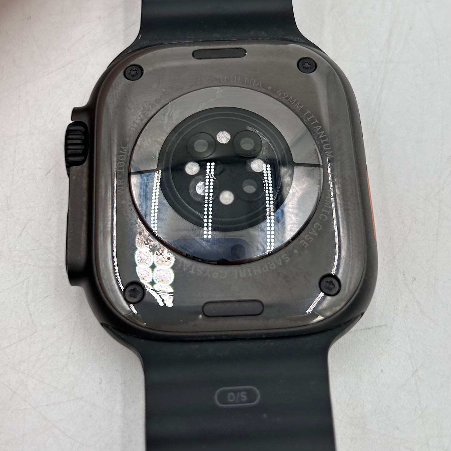 Unlocked Apple Watch Ultra 2 49MM Black Titanium Black Ocean Band MX4P3LW/A