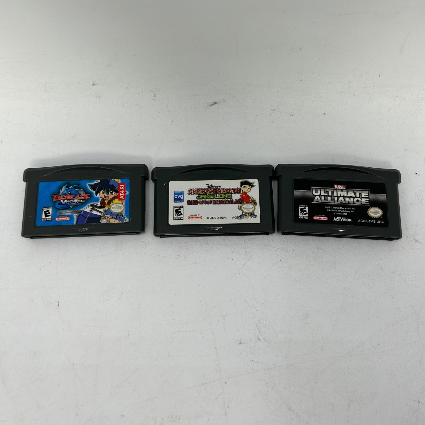 Lot of 3 Nintendo Game Boy Advance Games