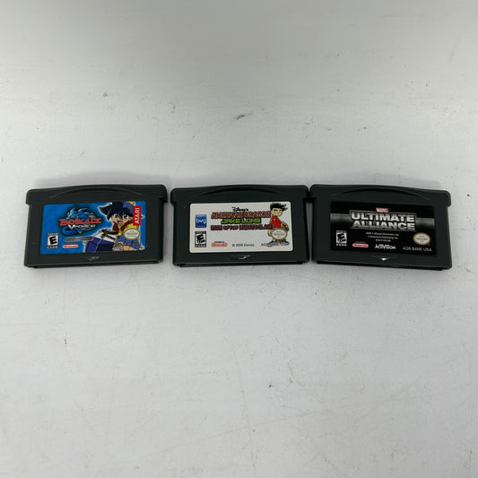 Lot of 3 Nintendo Game Boy Advance Games