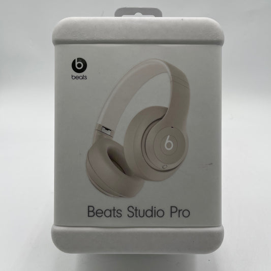 New Beats Studio Pro Wireless Over-Ear Bluetooth Headphones Sandstone MQTR3LL/A