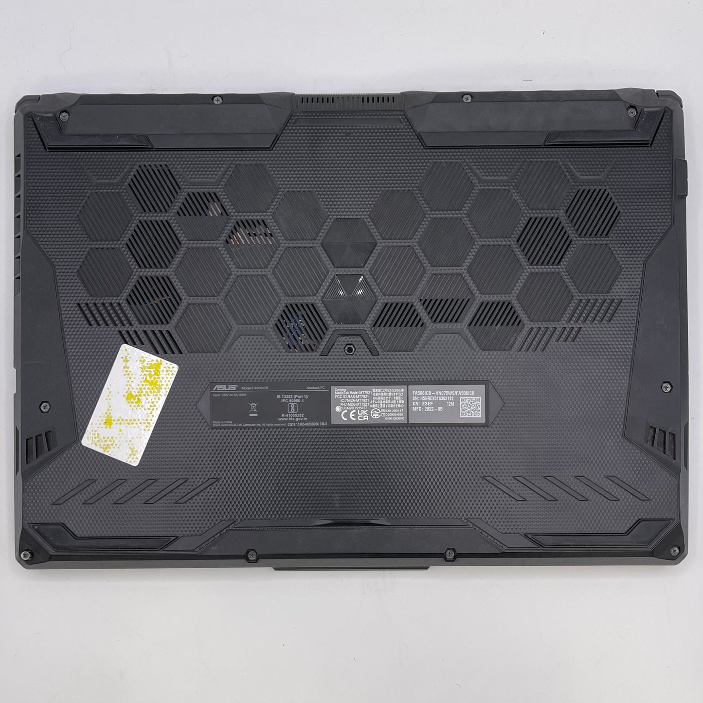 Asus TUF A15 15.6" Ryzen 7 4800H 2.9GHz 16GB RAM 512GB SSD GeForce RTX 3050