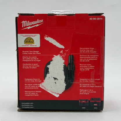 New Milwaukee 49-90-2014 1-1/4" Expandable Hose