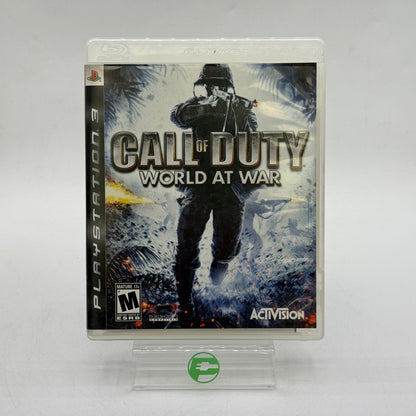 Call Of Duty: World At War (Sony PlayStation 3 PS3, 2008)