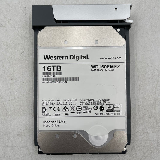 Western Digital 3.5" 16TB SATA III 6Gbps HDD WD160EMFZ
