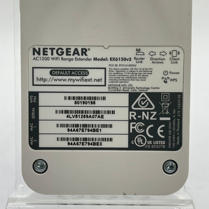 Netgear AC1200 Wifi Range Extender WIfi Range Extender EX6150V2