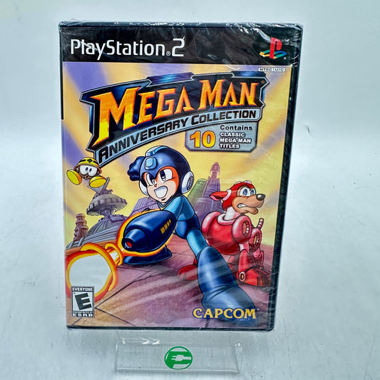 New Mega Man Anniversary Collection (Sony PlayStation 2 PS2, 2004)