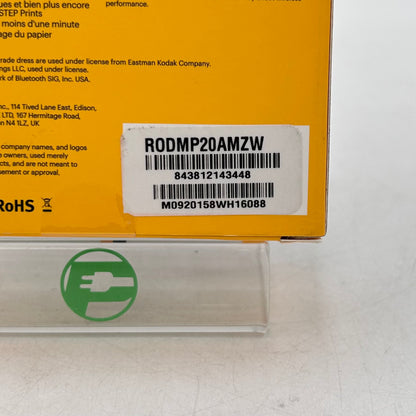 New Kodak Step Instant Mobile Photo Printer White RODMP20AMZW