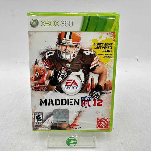 New Madden NFL 12 (Microsoft Xbox 360, 2011)