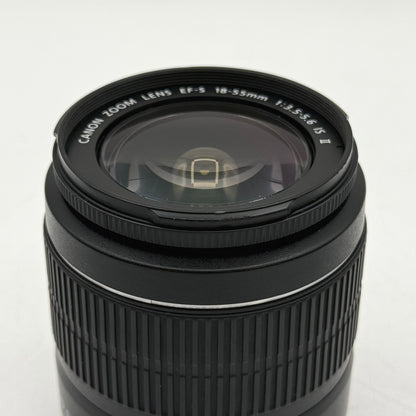 Canon EF-S Standard 18-55mm f/3.5-5.6 IS II Auto & Manual Zoom Lens