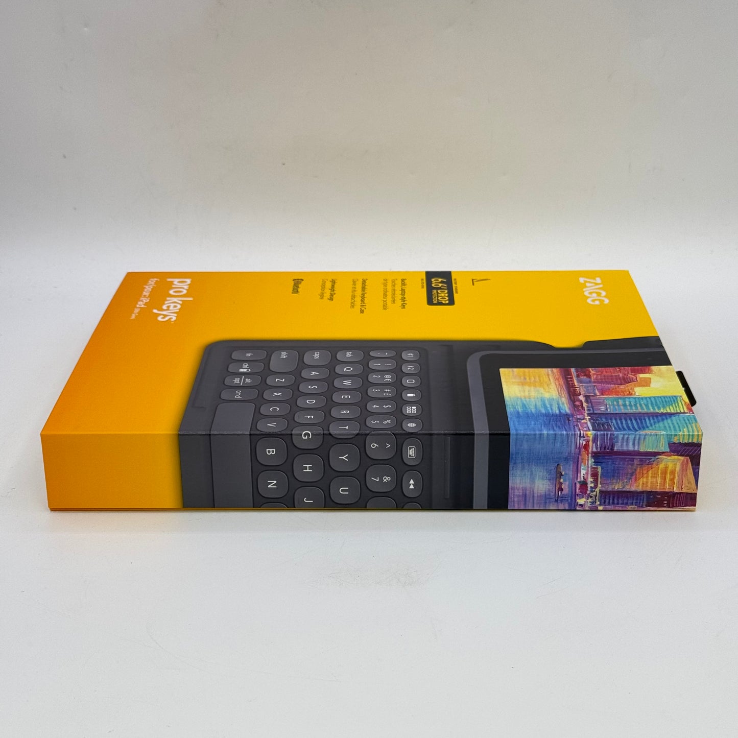 New Zagg Pro Keys Bluetooth Detachable Keyboard Case For iPad 8th Gen