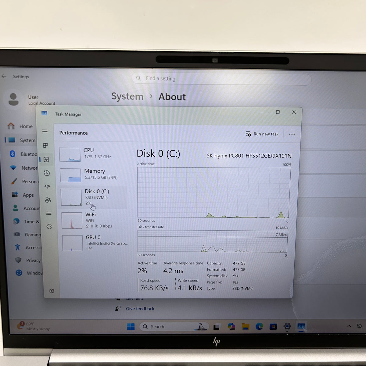 HP EliteBook 840 G10 14" i5-1335U 1.3GHz 16GB RAM 512GB SSD