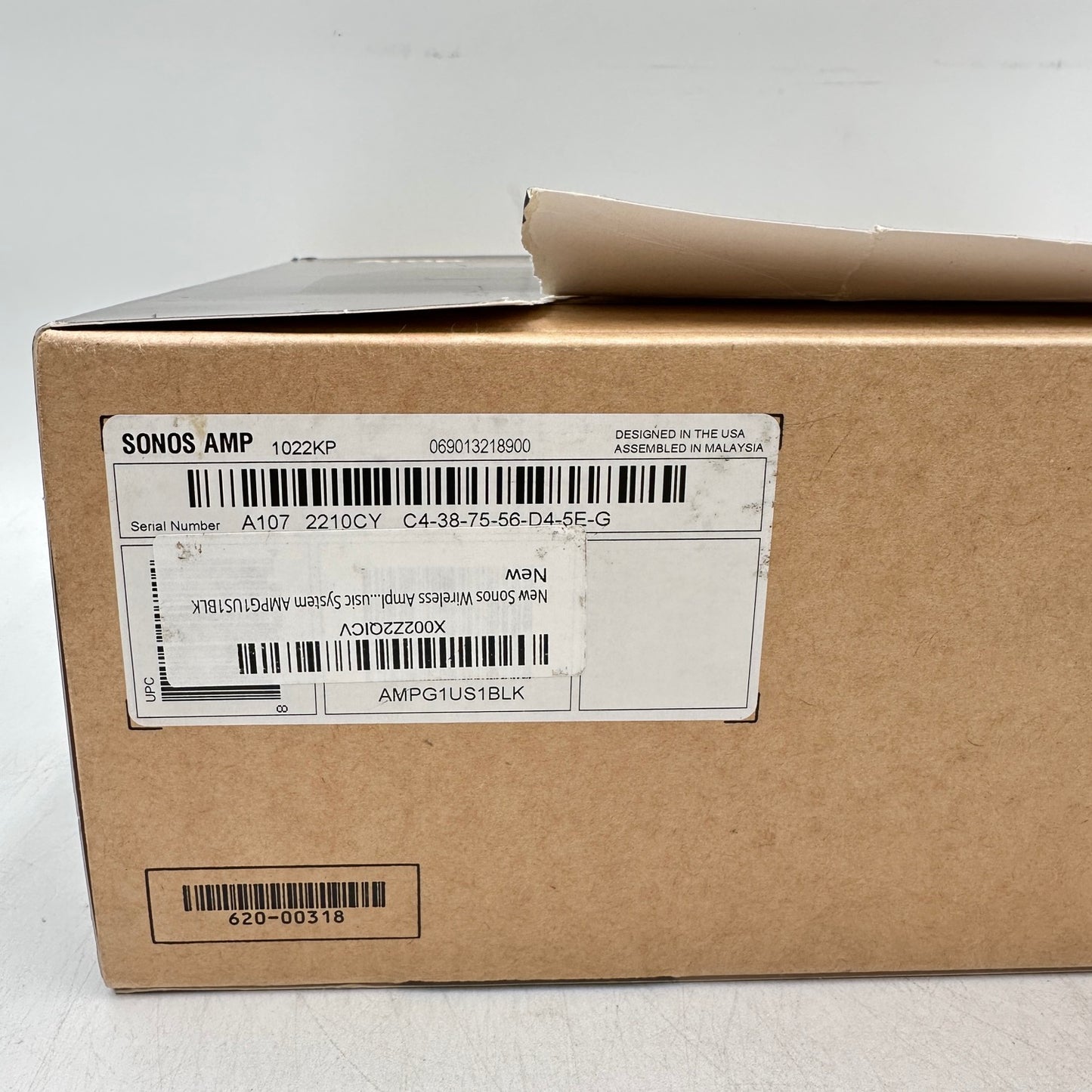 New Sonos Amp S16 250W 2.1-Channel Amplifier - Black (AMPG1US1BLK)