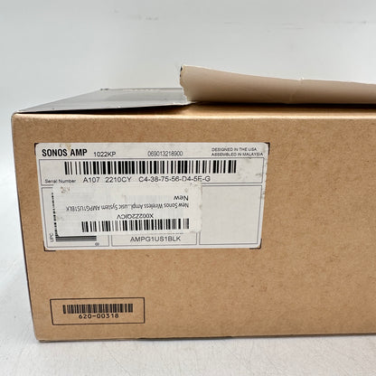 New Sonos Amp S16 250W 2.1-Channel Amplifier - Black (AMPG1US1BLK)