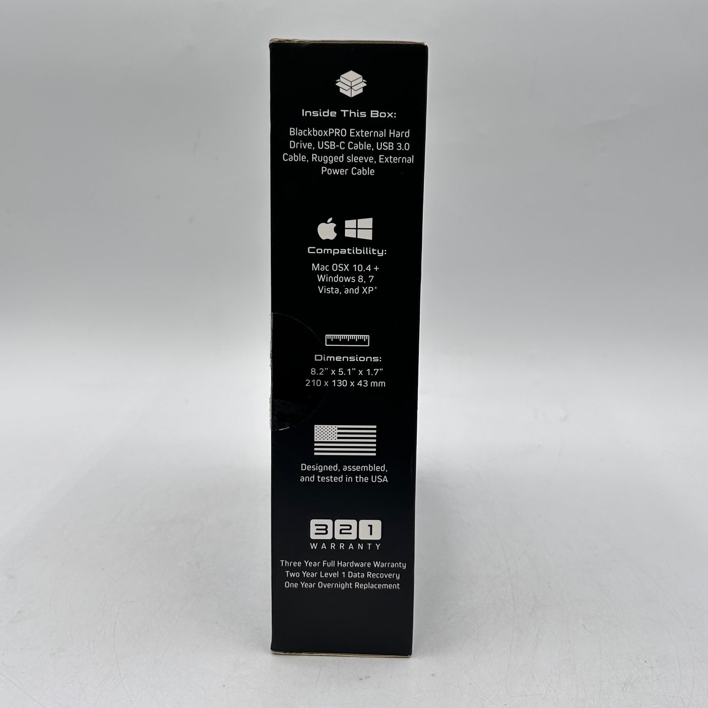 Glyph 3.5" Blackbox Pro Enterprise 12TB USB-C to USB-C/A HDD BBPR12000ENT