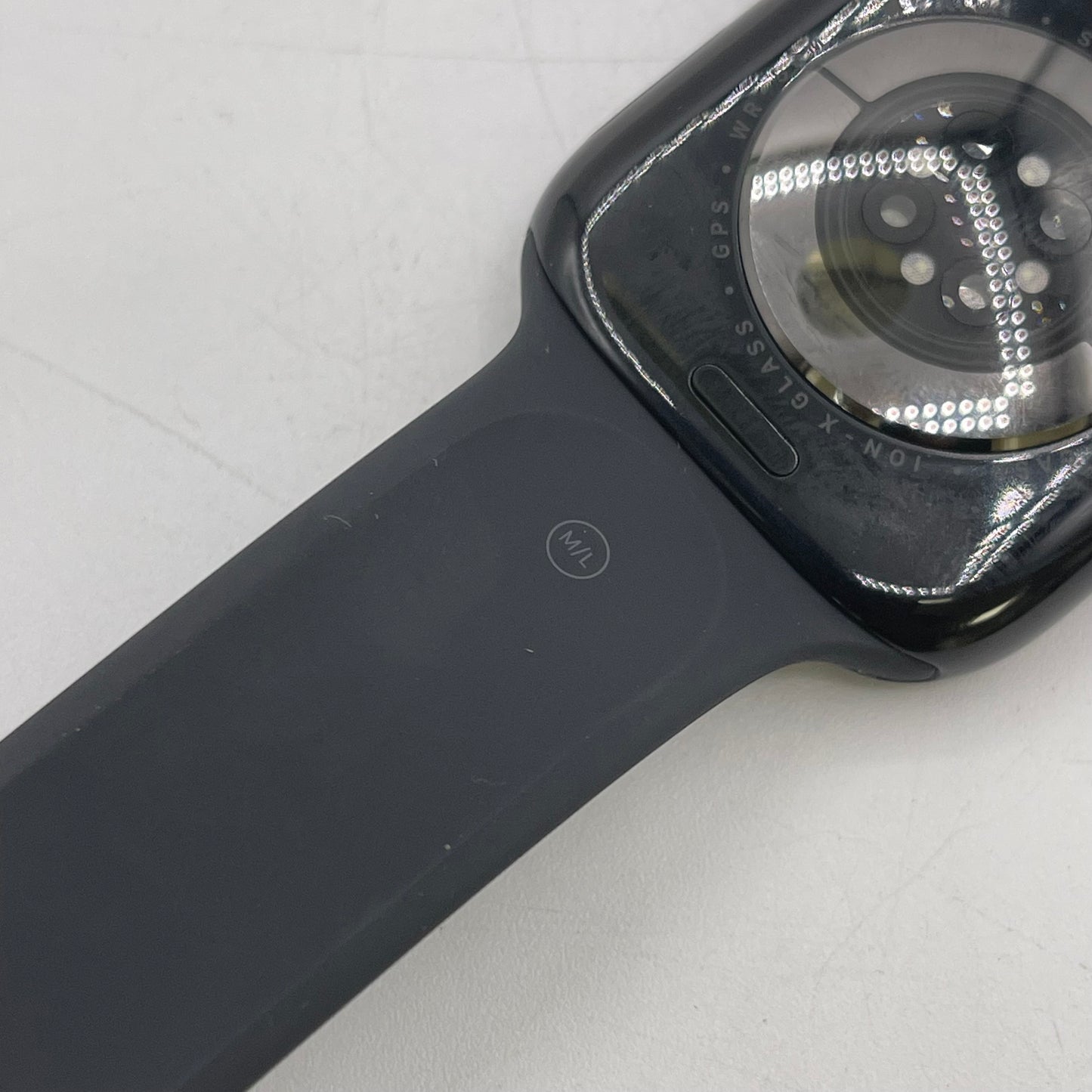 GPS Only Apple Watch Series 11 46MM Space Gray Aluminum Black Sport Band 
