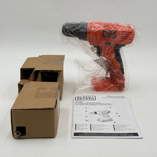 Black+Decker BDC120VA100 20V MAX Cordless Drill/Driver Kit