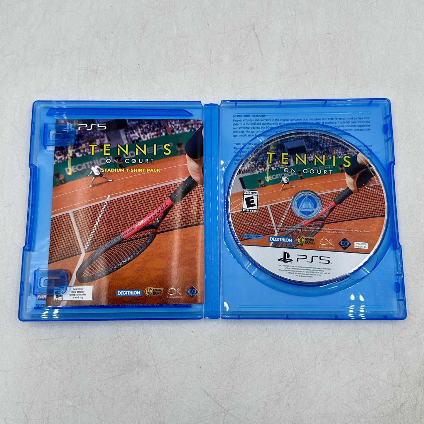 Tennis On-Court (Sony PlayStation 5 PS5, 2023)