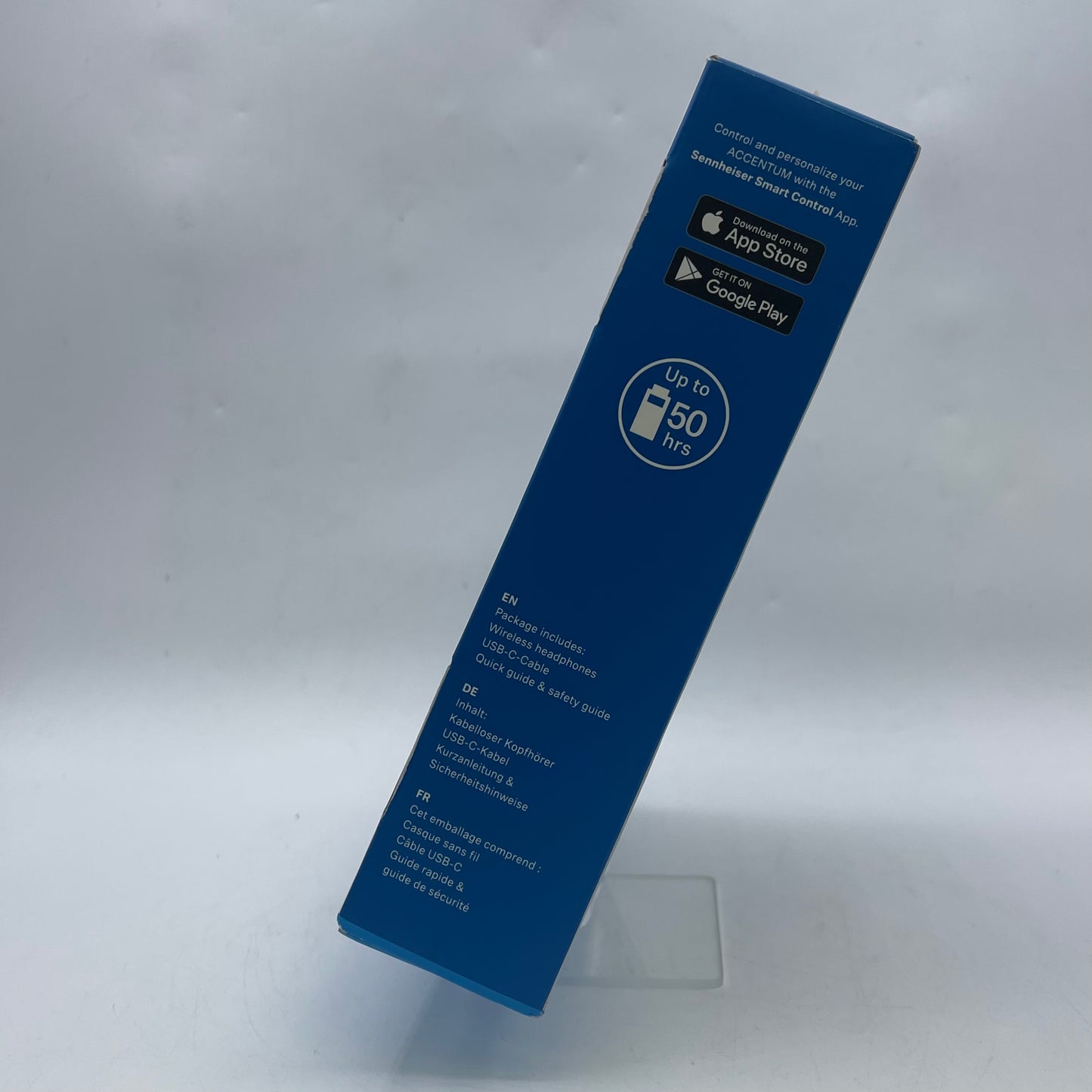 New Sennheiser Accentum Wireless Active Noise Cancellation Headphones Black 