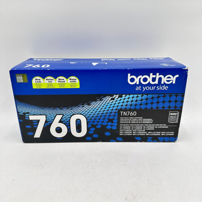 New Brother TN760 Black High Yield Toner Cartridge D01VC1001