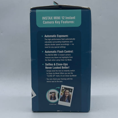 New FUJIFLIM Instax Mini 12 With 10 Sheets