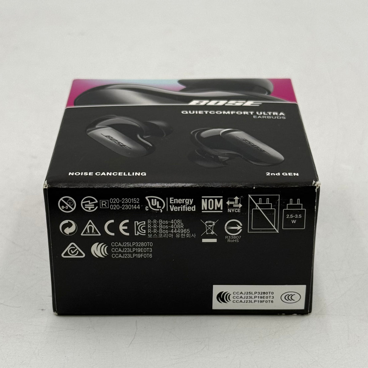 New Bose QuietComfort Ultra QC Ultra Earbuds 2nd Gen Bluetooth Earbuds Black