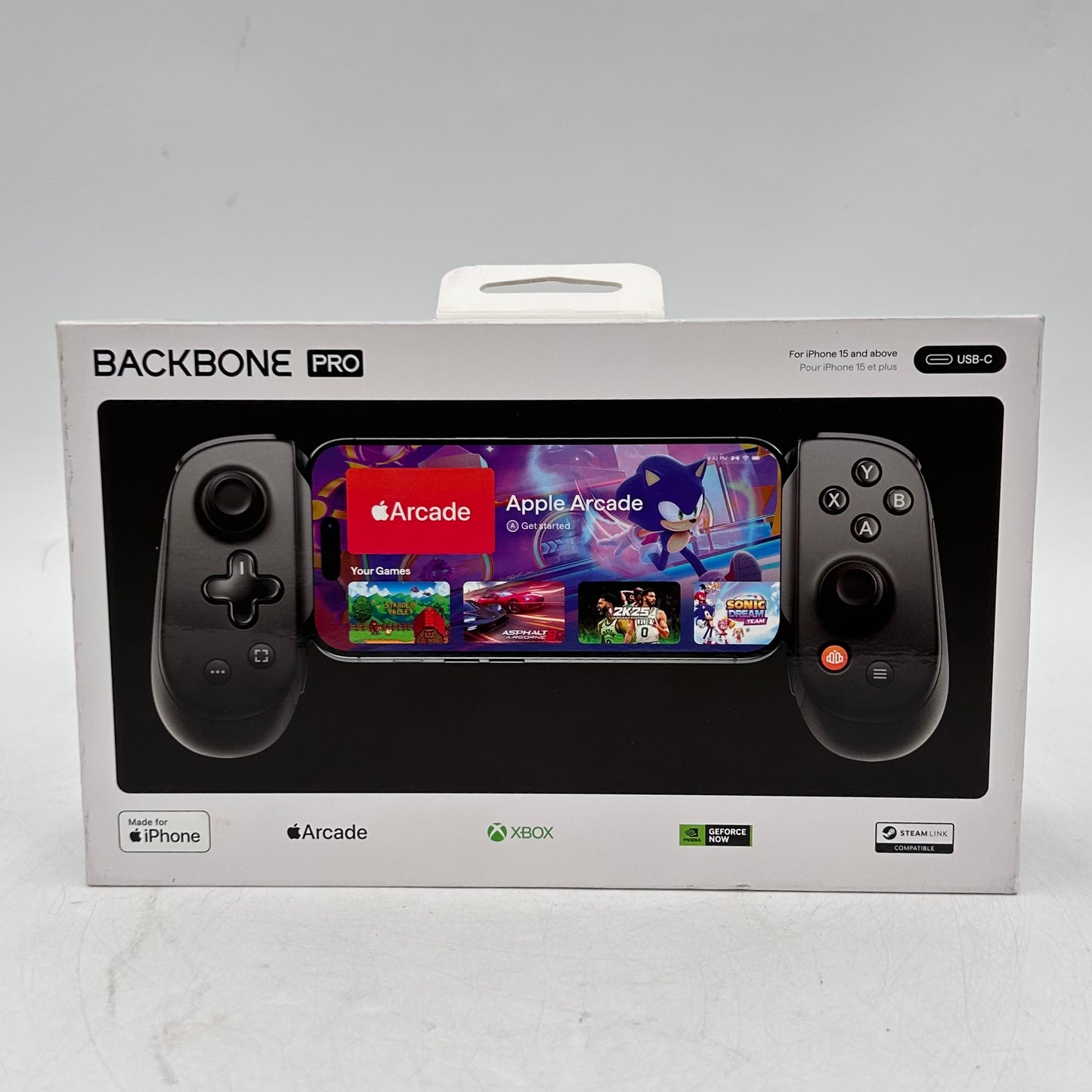 New Backbone Pro USB-C Mobile Game Controller BB-N1-B-A