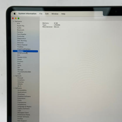 2022 Apple MacBook Air 13.6" M2 8C GPU 3.5GHz 8GB RAM 256GB SSD A2681