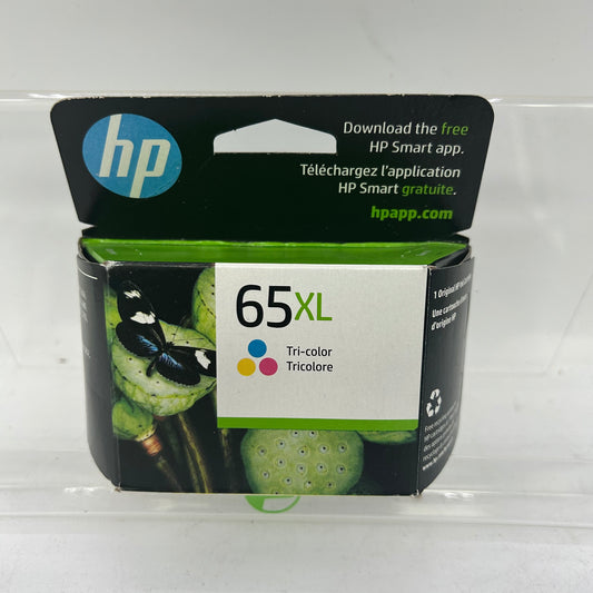 New HP 65XL N9K03AN Tri-color Ink Cartridge